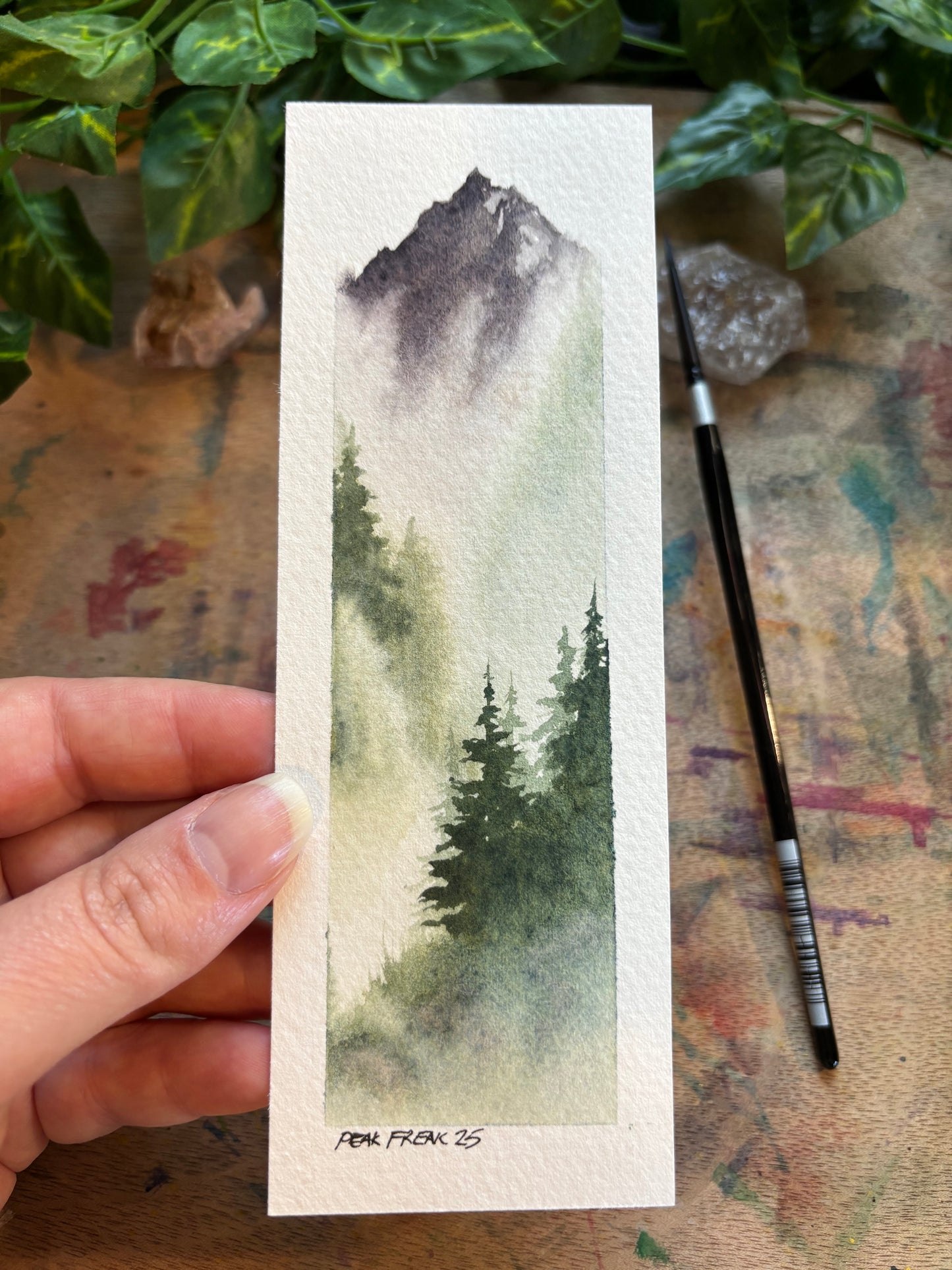 Summit Mist Bookmark