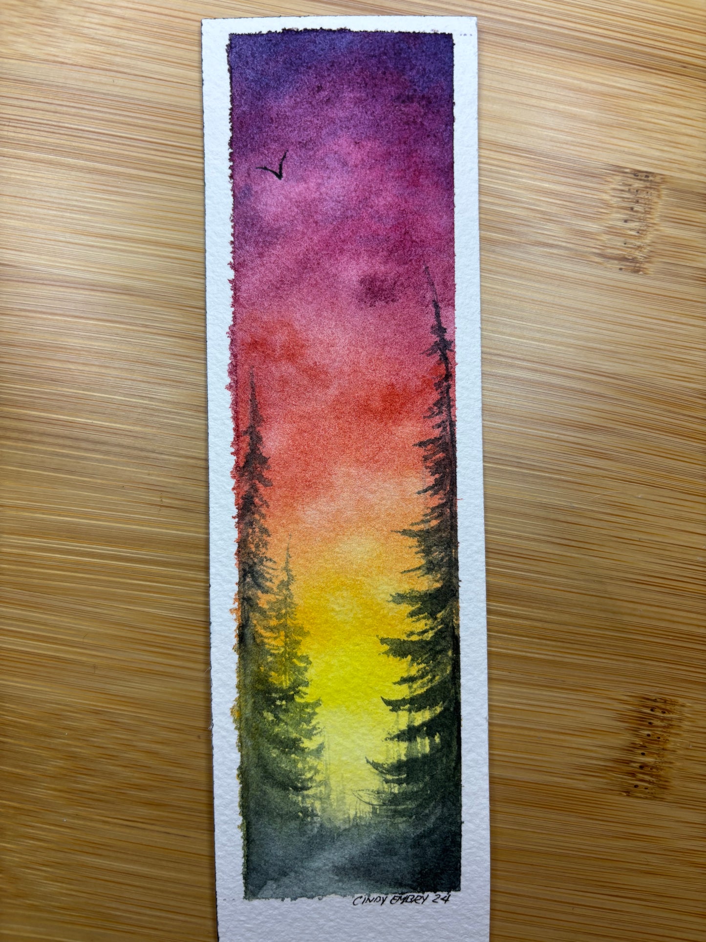 Morning in the Pines Bookmark