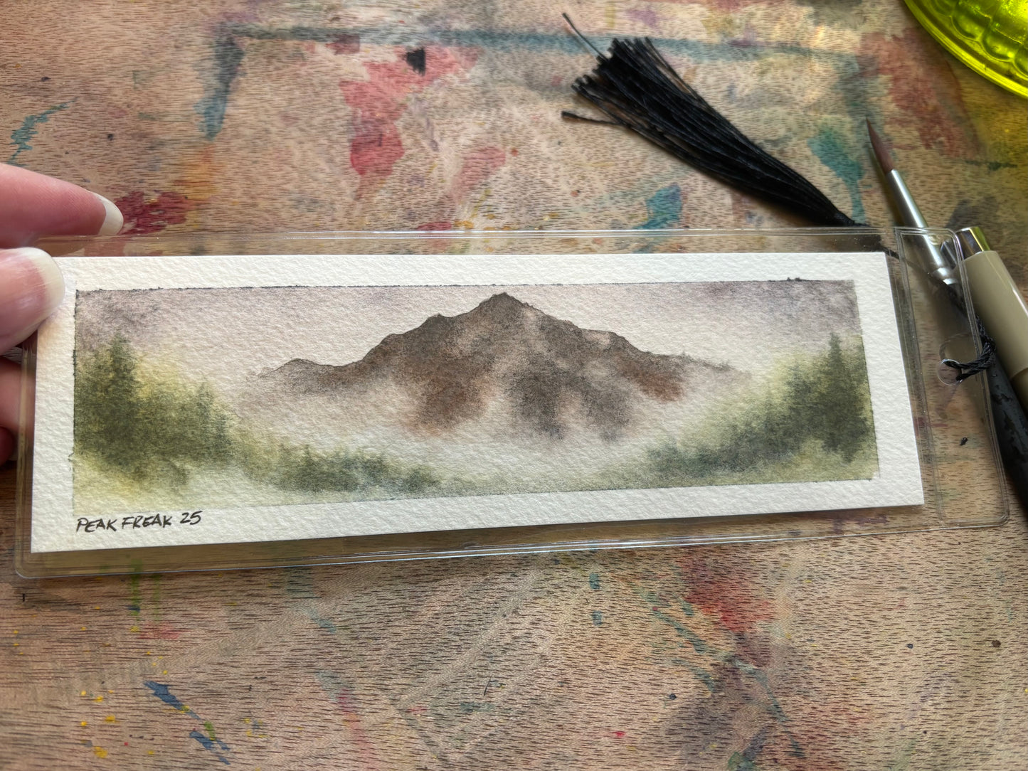 Mountains Out Bookmark