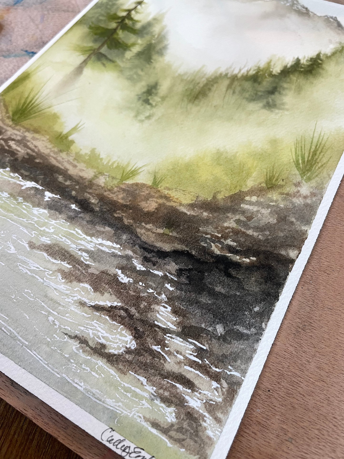 Escape to the Mountains Paintings