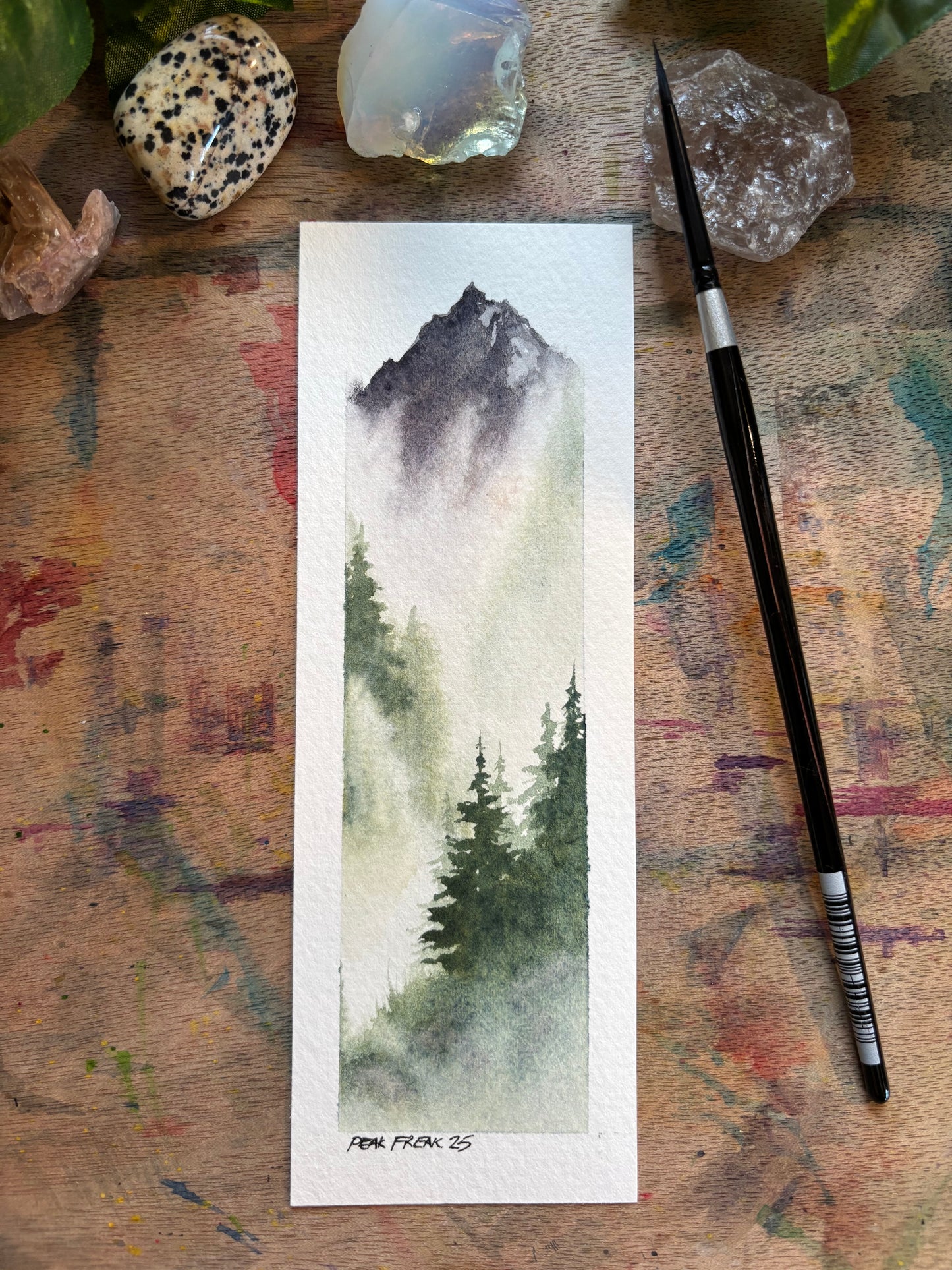 Summit Mist Bookmark