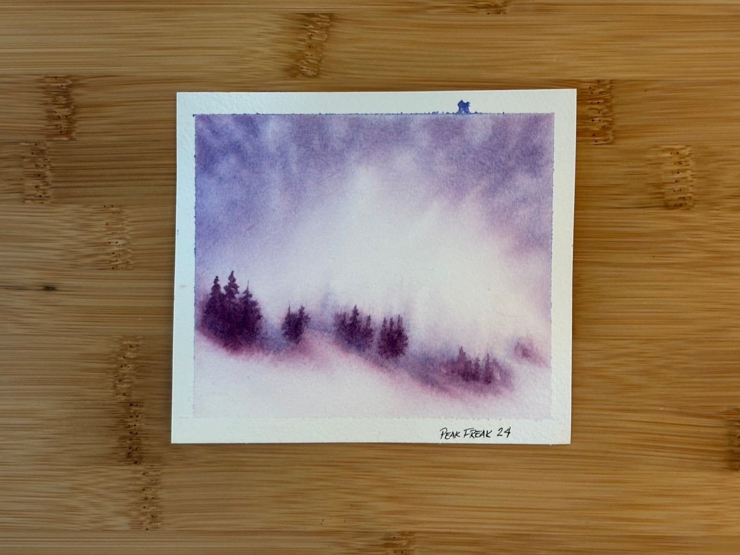 Purple Haze Mini Watercolor