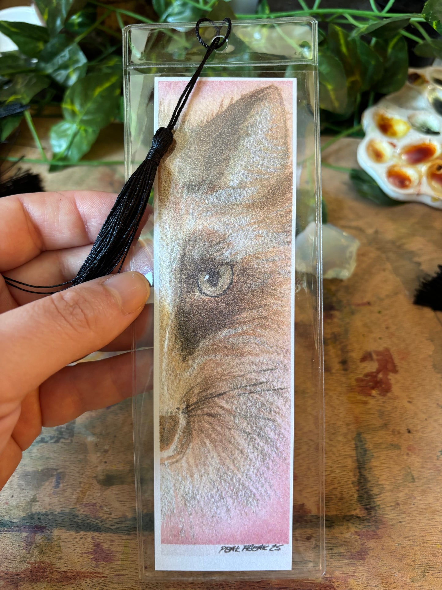 Sterling & Opal Watercolor Bookmark Prints