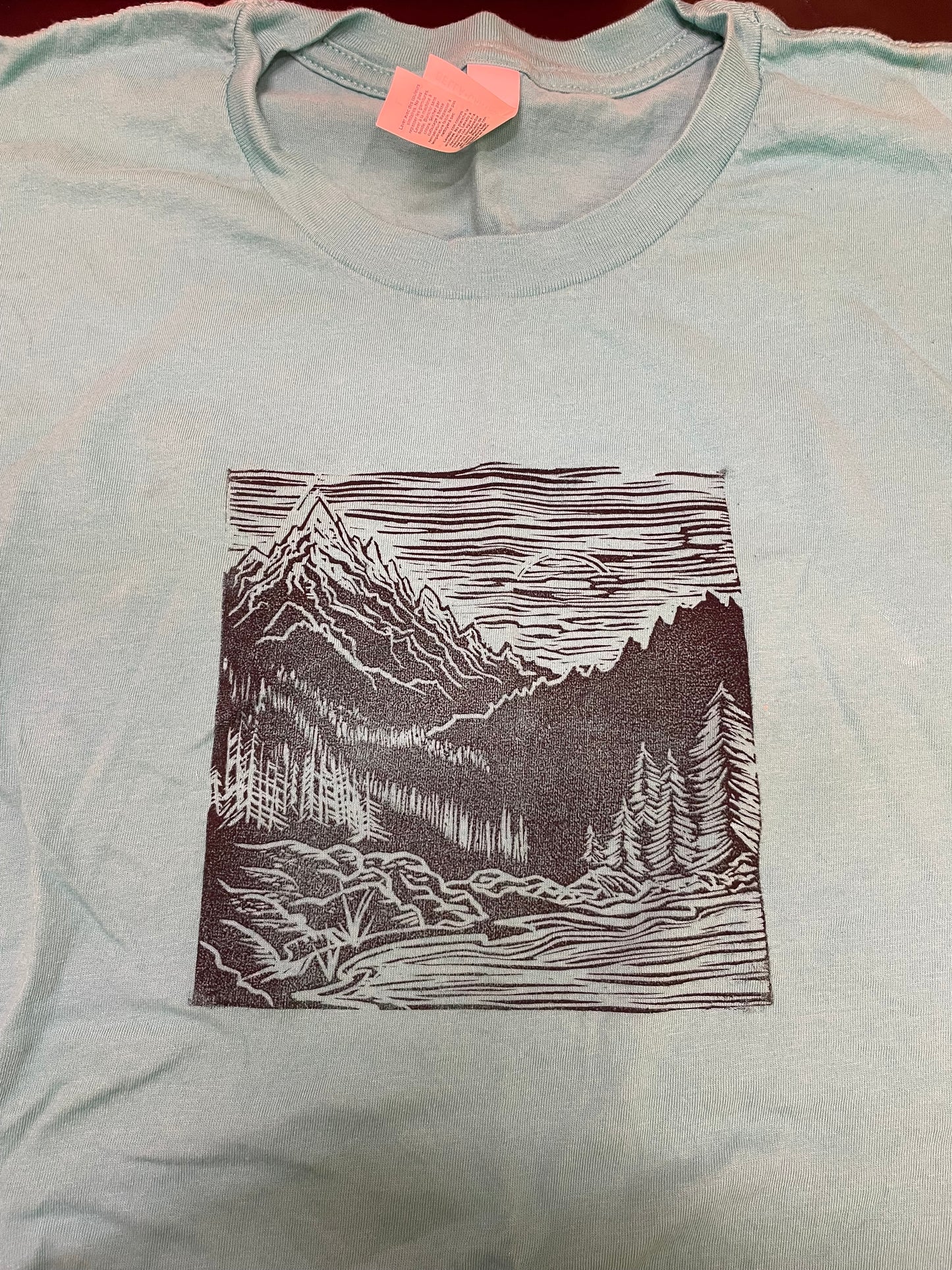 Mountain Print Unisex -Shirt