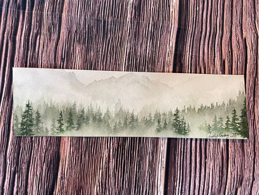 Misty Mountain Bookmark