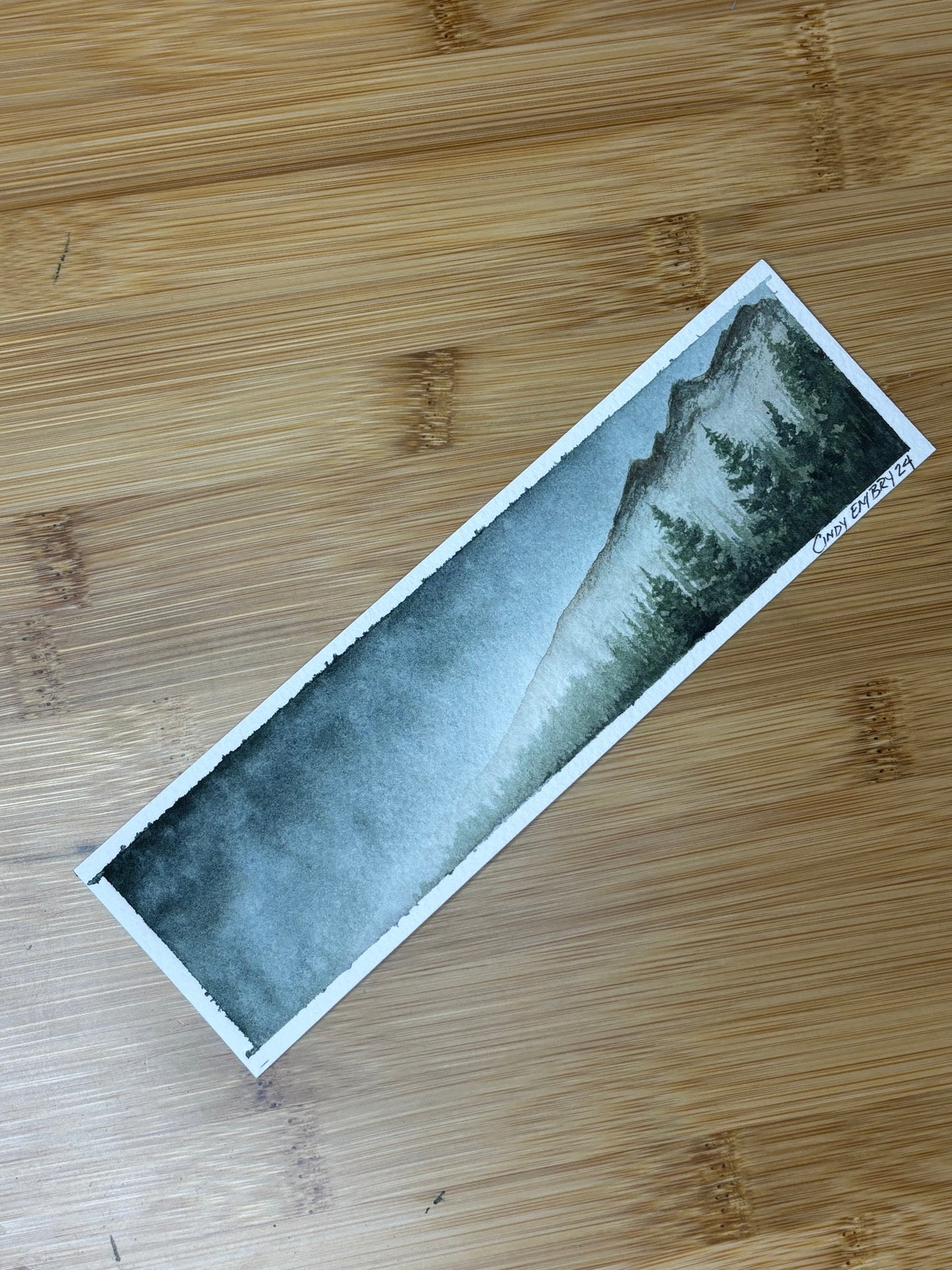 Moody Mountain Bookmark