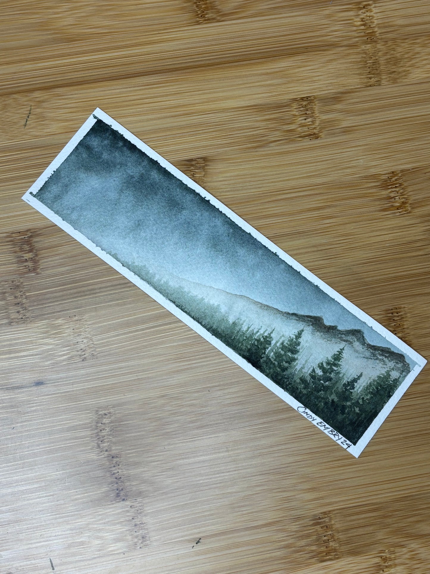 Moody Mountain Bookmark