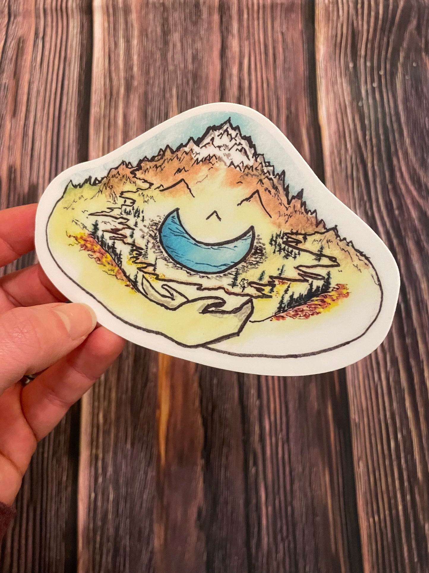 Happy Trails Sticker