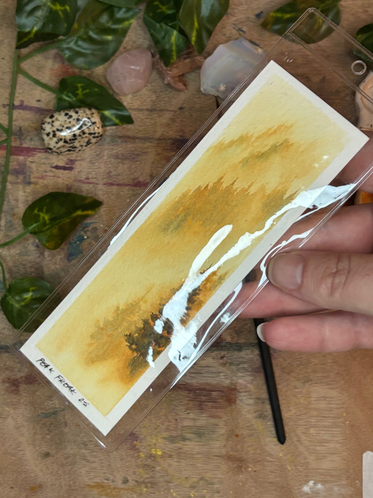 A Summer Glow Bookmark