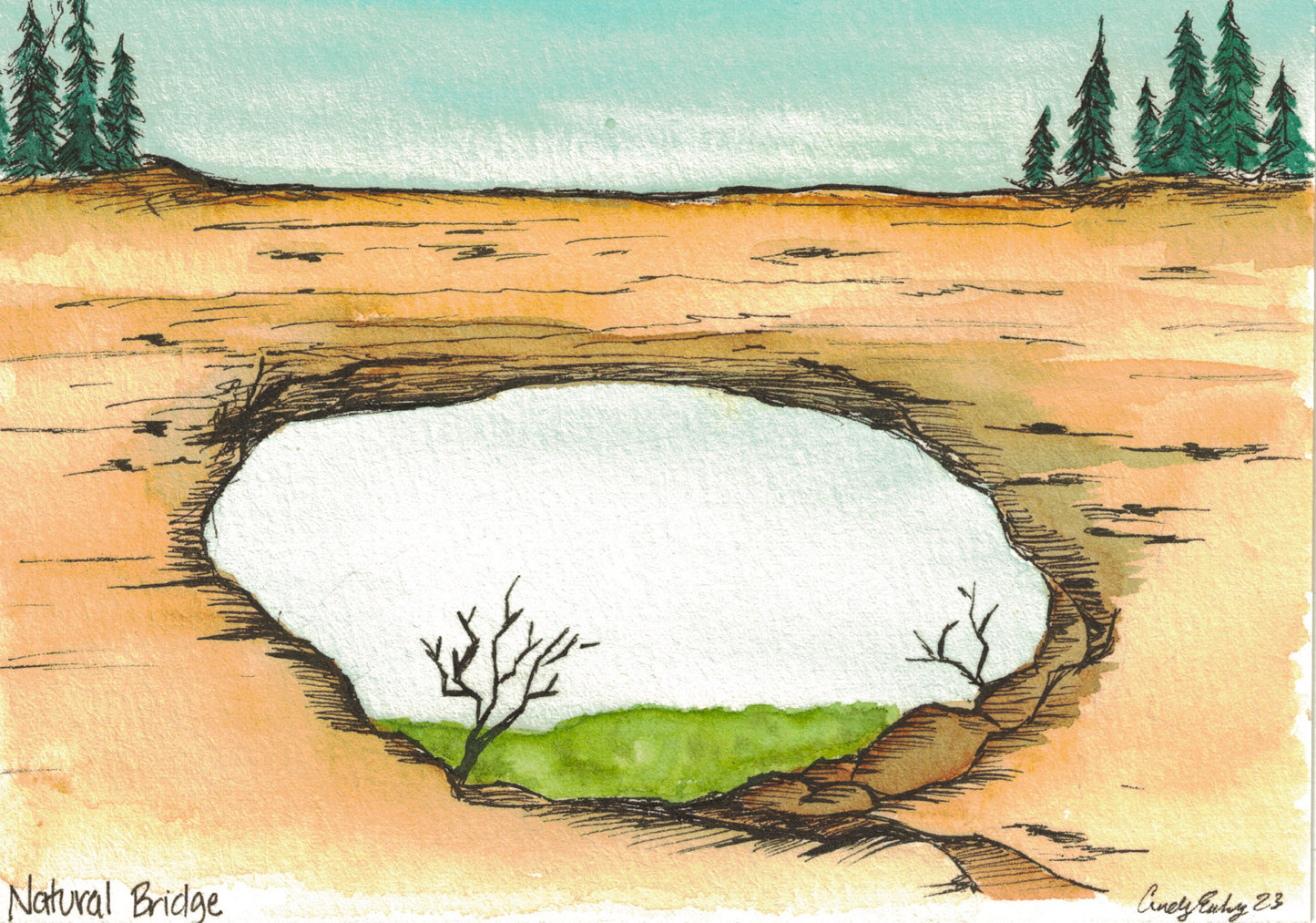 RRG Print Collection - Natural Bridge Arch