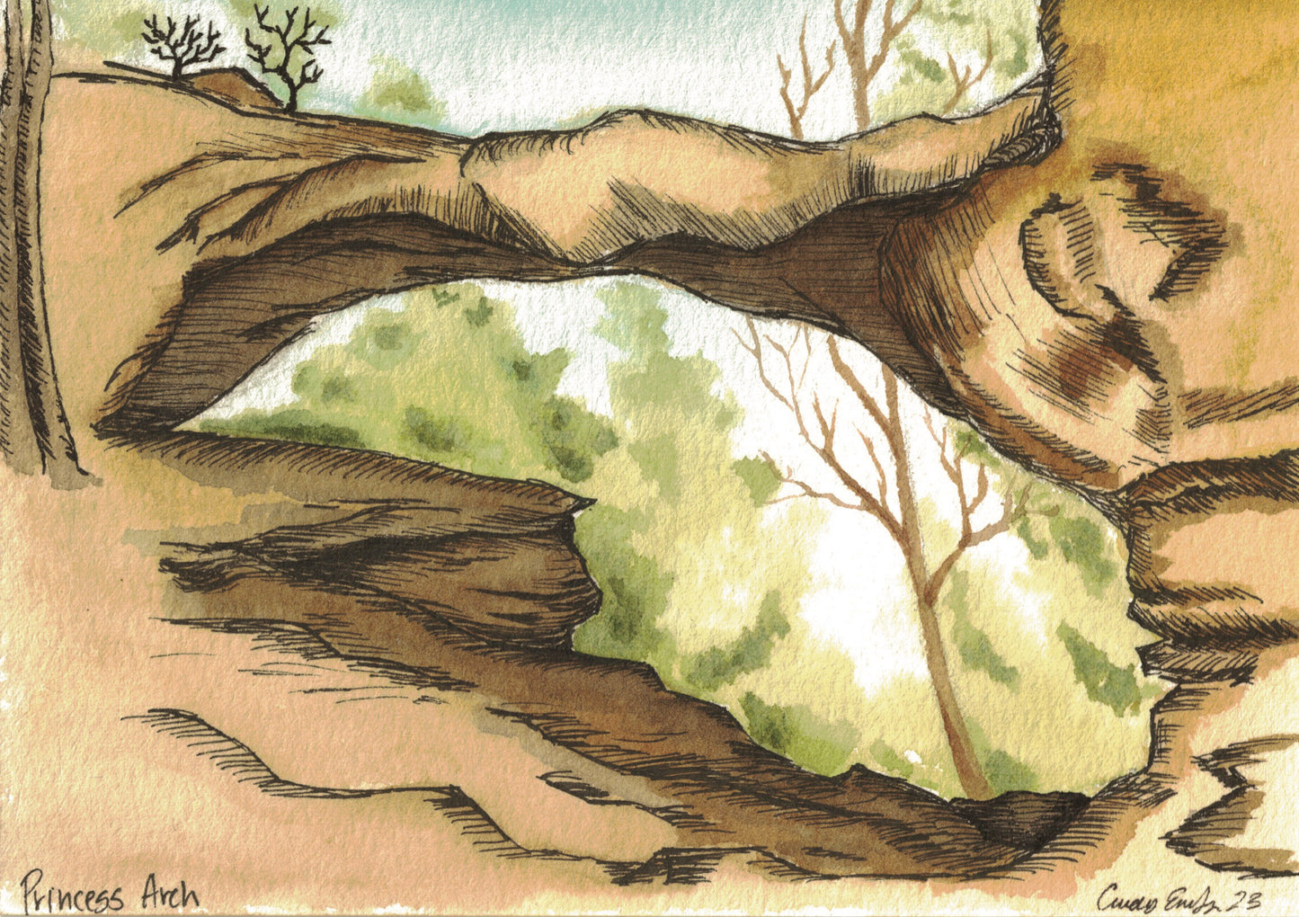 RRG Print Collection - Princess Arch