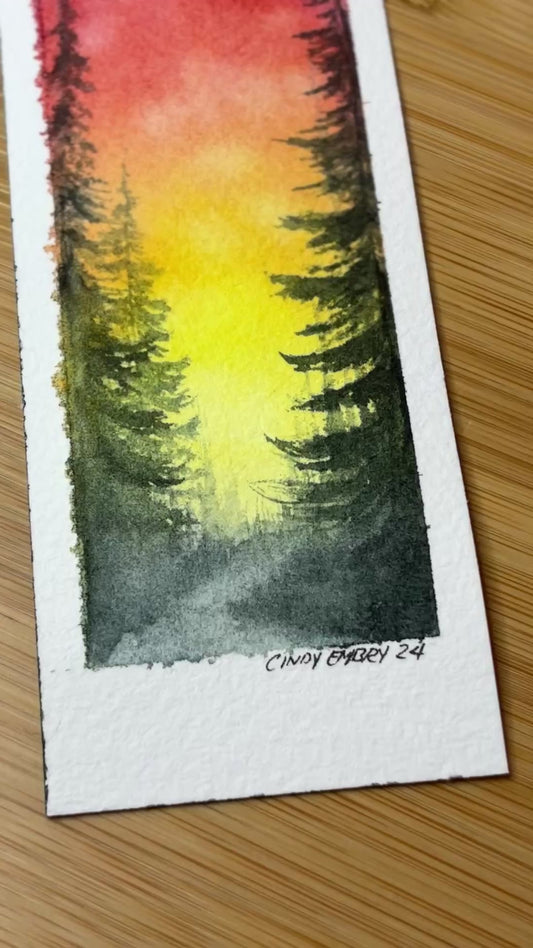 Morning in the Pines Bookmark